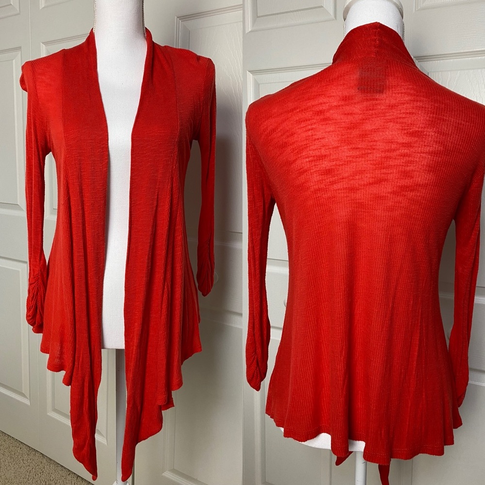 h.i.p. Red Lightweight Asymmetrical Layering Wrap
